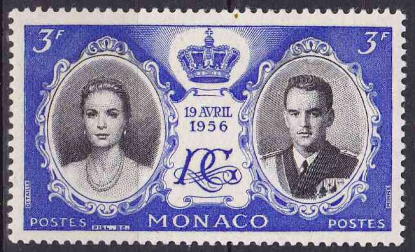 MONACO 1956 NEUF** MNH N° 475 Mariage princier