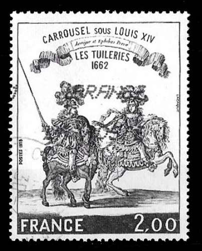 France 1978 - Y&T 1983 (o) - Carrousel sous Louis XIV