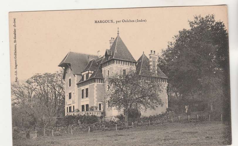 cpa 36 Marcoux par Oulches 