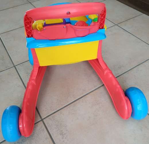 Trotteur Chicco Happy Shopping Chariot évolutif 4 en 1 Premiers Pas Bilingue