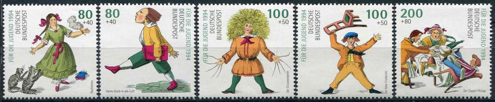 ALLEMAGNE 1994 NEUF** MNH N° 1555 à 1559