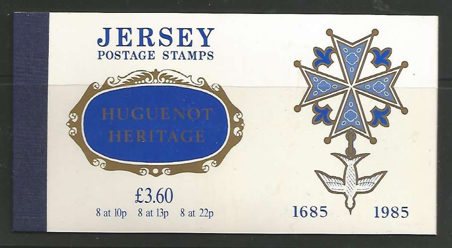 Jersey - 1985 - Héritage Huguenot - Carnet n° C 354 - Neuf **