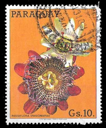 Paraguay 1983 - Y&T 2055A (o) - Passiflore