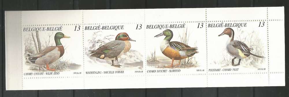 Belgique - 1989 - Canard - Carnet n° 19 - Neuf **