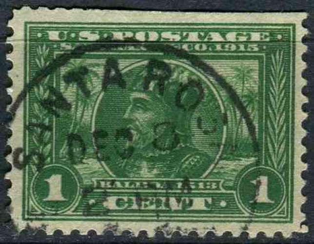 ETATS UNIS 1912 oblitéré N° 195 (A)