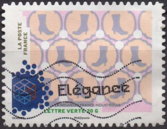 6982 - Y&T n° 1063 - oblitéré - Elégance - 2014 - France