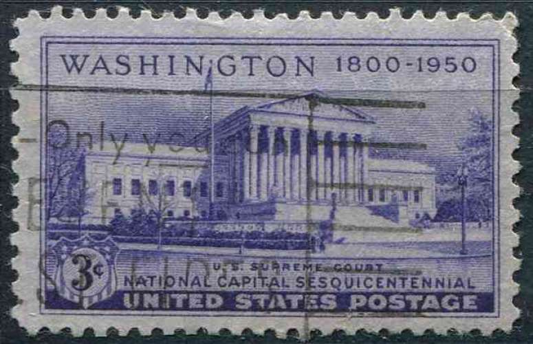 ETATS UNIS 1950 oblitéré N° 543