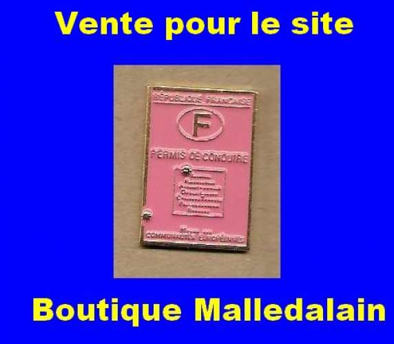 DR Pins 14 - Permis de conduire