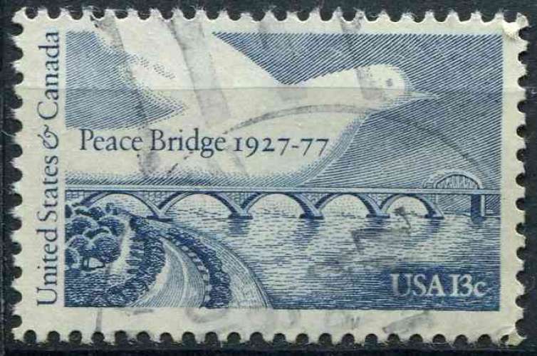 ETATS UNIS 1977 oblitéré N° 1169 Ponts