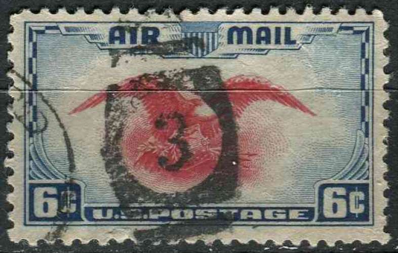 ETATS UNIS 1938 oblitéré Poste aérienne N° 24
