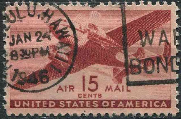 ETATS UNIS 1941 oblitéré Poste aérienne N° 29