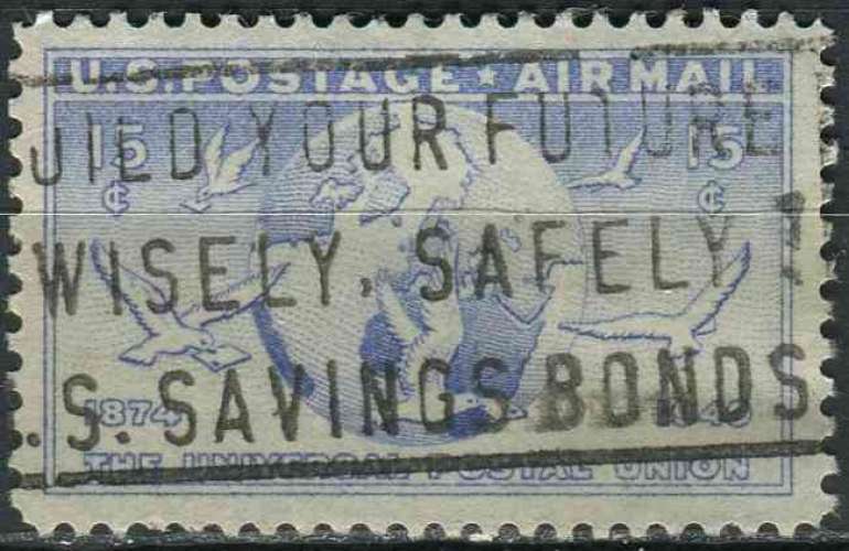 ETATS UNIS 1949 oblitéré Poste aérienne N° 42