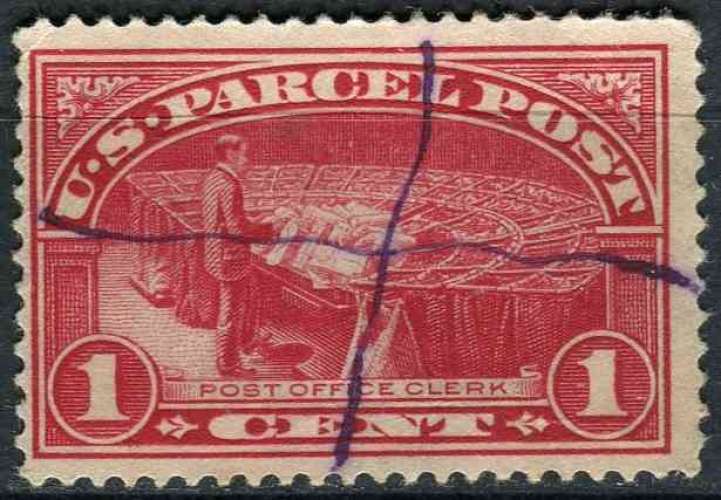 ETATS UNIS 1912 oblitéré Colis postaux N° 1