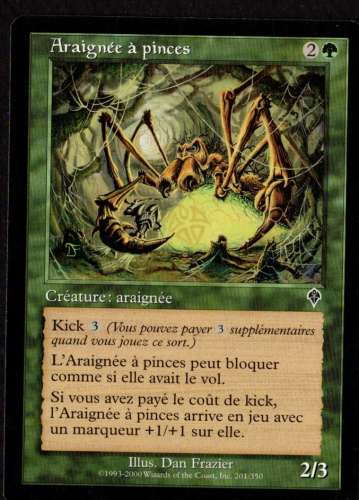 Magic The Gathering Deckmaster 1993-2000 n° 2 Araignée à pinces