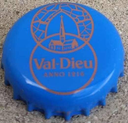 Belgique Capsule Bière Beer Crown Cap Val Dieu Blonde