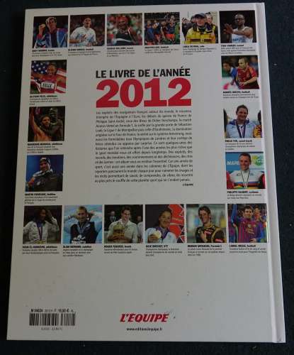 France 2012 L'Equipe le livre de l'année 2012 17e édition nov 2011- nov 2012  