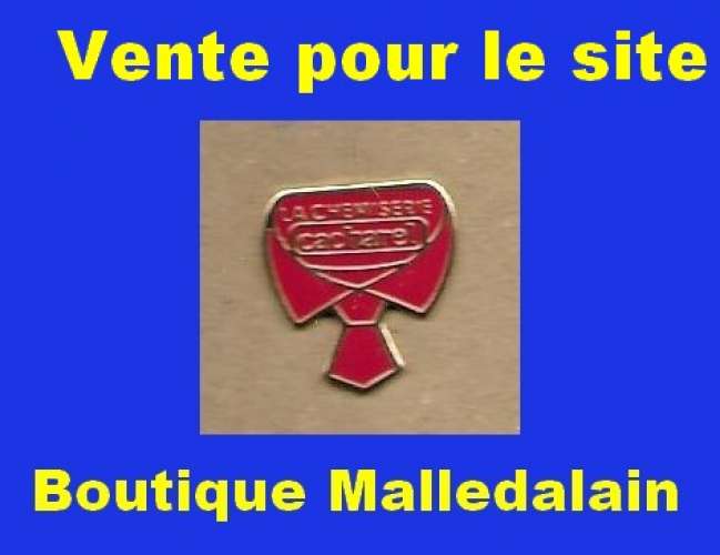 DR Pins 101 - La chemiserie Cacharel