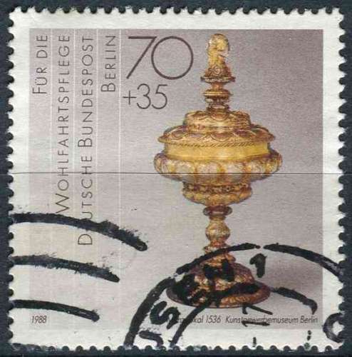 ALLEMAGNE BERLIN 1988 OBLITERE N° 781