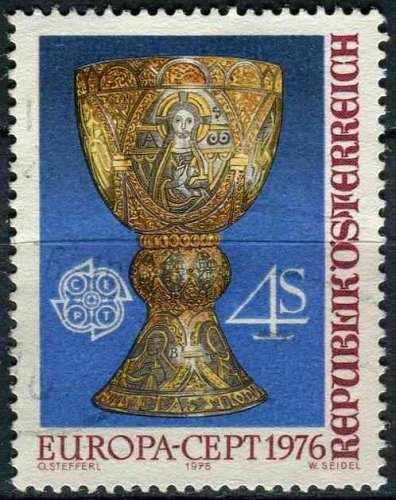AUTRICHE 1976 OBLITERE N° 1345 europa