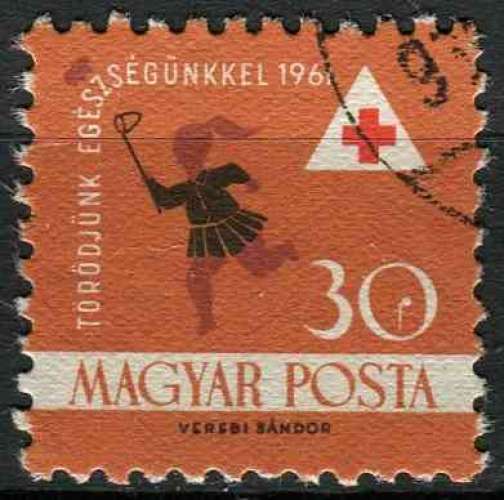 HONGRIE 1961 OBLITERE N° 1423 Croix-Rouge