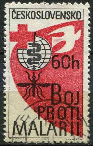 TCHECOSLOVAQUIE 1962 OBLITERE N° 1223 Croix-Rouge