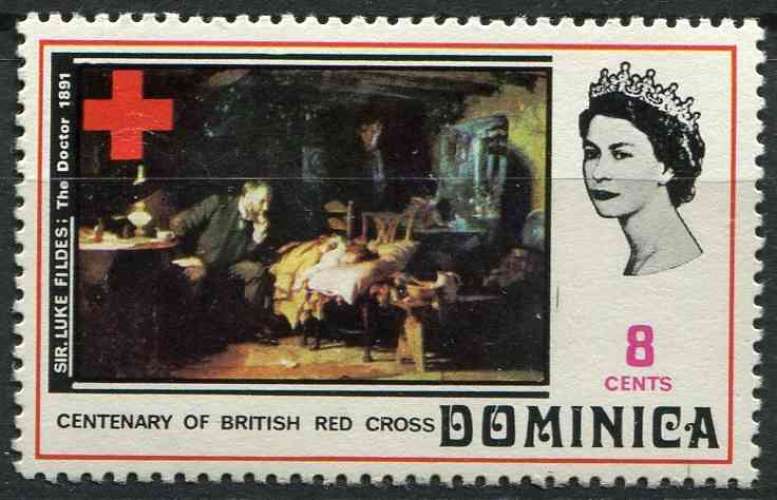 DOMINIQUE 1970 NEUF** MNH N° 303 Croix-Rouge