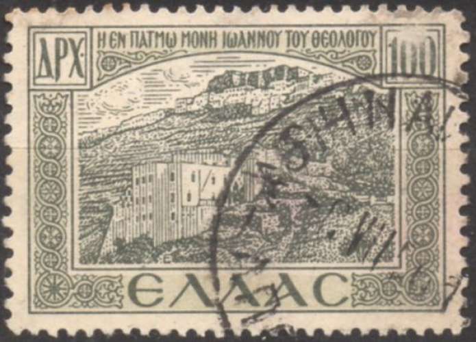 2308 - Y&T n° 556 - oblitéré - Patmos - 1947/51 - Grèce