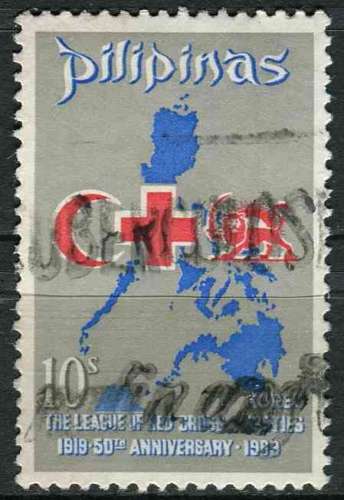 PHILIPPINES 1969 OBLITERE N° 728 Croix-Rouge