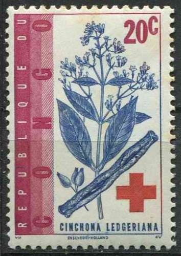 CONGO 1963 NEUF** MNH N° 496 Croix-Rouge