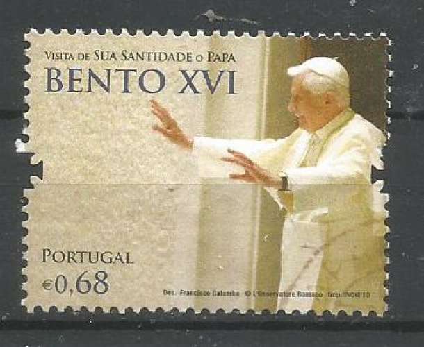 Portugal 2010 - YT n° 3490 - Le Saint-Père
