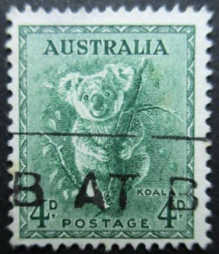 AUSTRALIE N°226 sans filigrane Koala oblitéré 