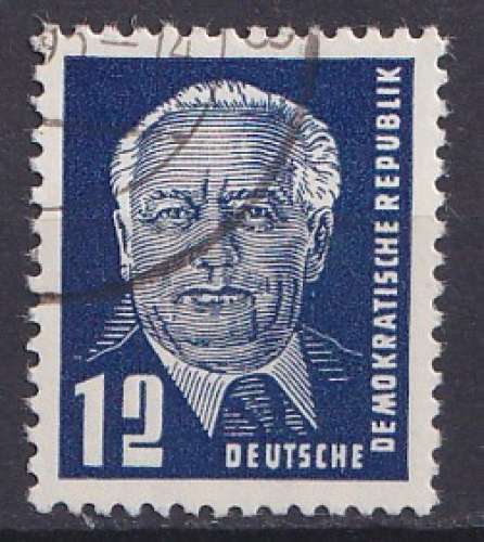 Allemagne 1952-53 Y&T 70 oblitéré - Président W. Pieck 