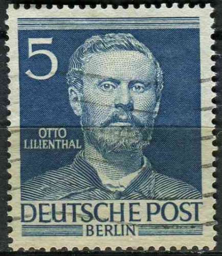 ALLEMAGNE BERLIN 1952 OBLITERE N° 78