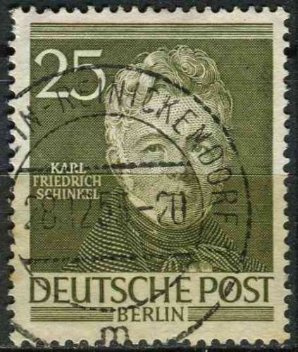 ALLEMAGNE BERLIN 1952 OBLITERE N° 84