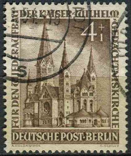 ALLEMAGNE BERLIN 1953 OBLITERE N° 92