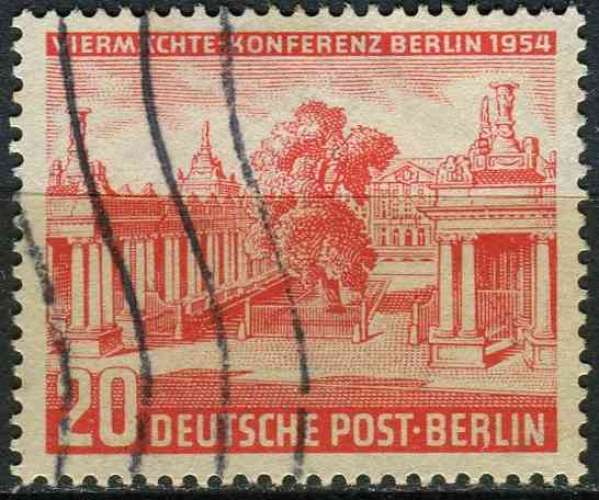 ALLEMAGNE BERLIN 1954 OBLITERE N° 104