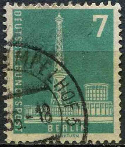 ALLEMAGNE BERLIN 1956 OBLITERE N° 120