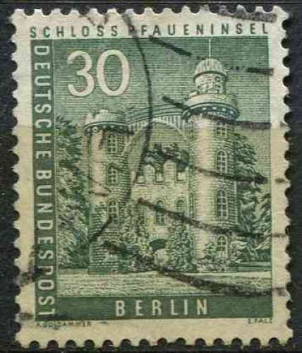 ALLEMAGNE BERLIN 1956 OBLITERE N° 132A