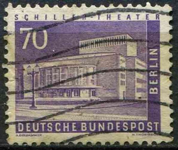 ALLEMAGNE BERLIN 1956 OBLITERE N° 134