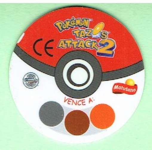 PT 2001 - NINTENDO POKÉMON TAZOS ATTACK 2 Nº 119.     