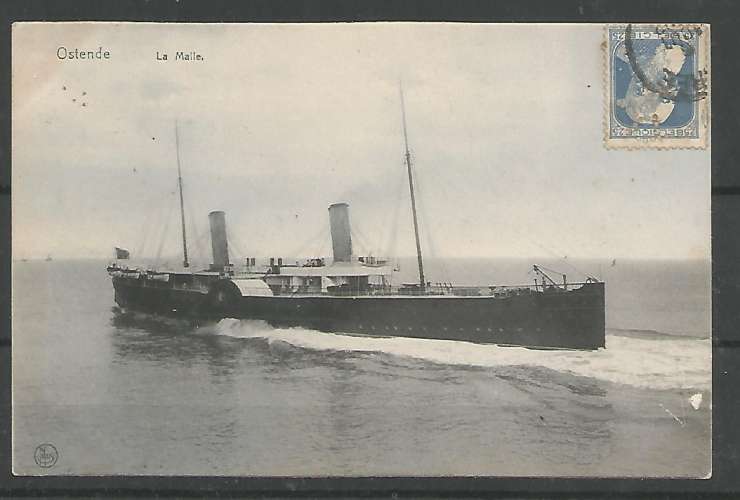 Belgique - Ostende - 1920 - La Male 