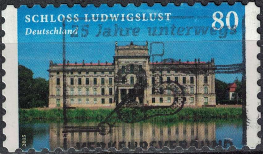Allemagne 2015 Oblitéré Thématique Used Stamp Schloss Ludwigslust Château 