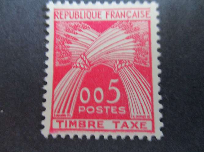 france y & t taxe 90 ** 1960