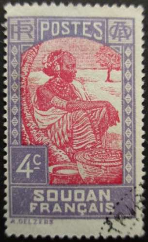 SOUDAN N°62 oblitéré