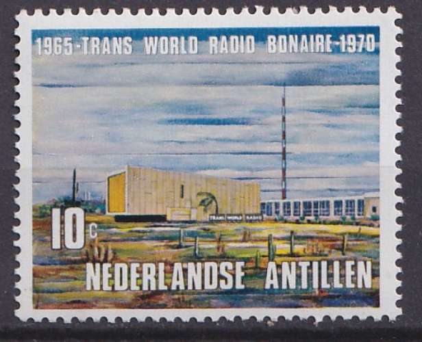Antilles néerlandaises 1970 Y&T 403 neuf avec charnière - Trans World Radio 