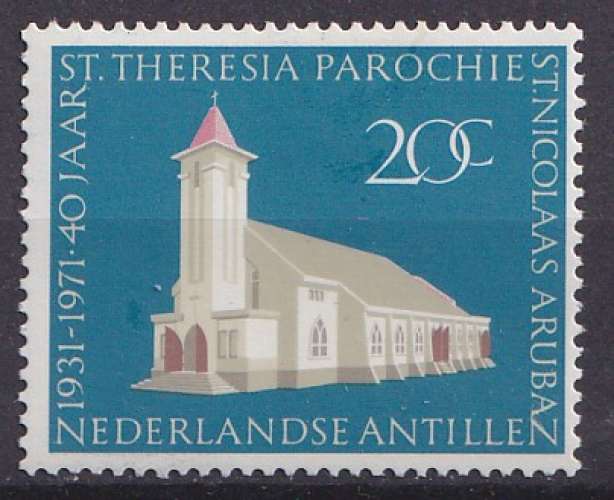 Antilles néerlandaises 1971 Y&T 416 neuf avec charnière - Paroisse Sainte Thérèse 