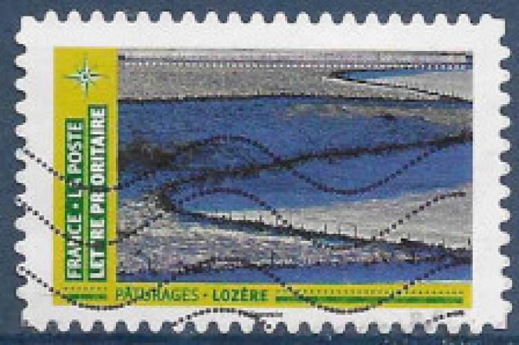 FRANCE 2021 : yt 1946 Oblitéré/Used # Mosaïque de paysages - Pâturages