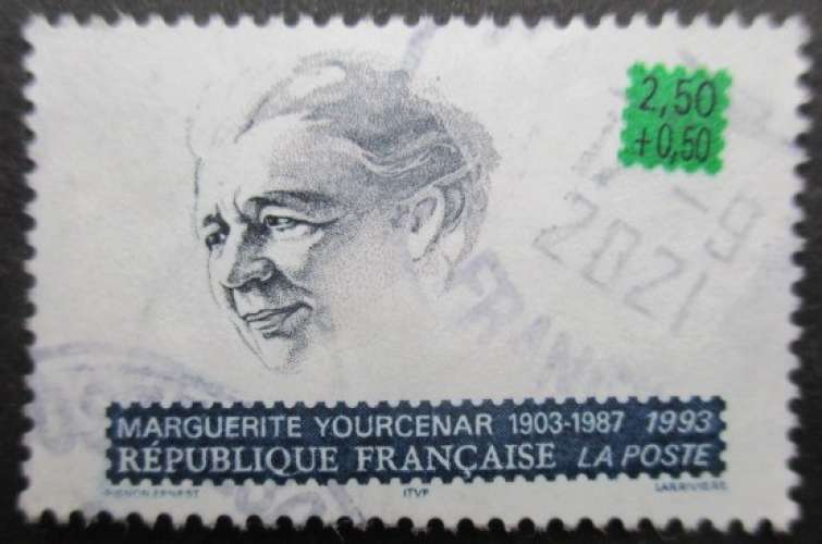 FRANCE N°2804 Marguerite Yourcenar oblitéré