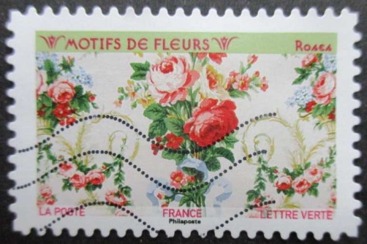 FRANCE autoadhésif N°1991 Fleurs oblitéré