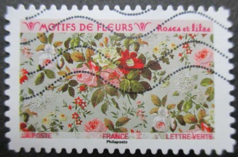 FRANCE autoadhésif N°1997 Fleurs oblitéré